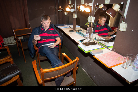 Nagy Bandó András estje a Fészek Klubban-stock-foto