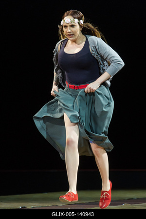 A Passió XXI című előadás a Budapest Sportarénában-stock-foto