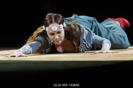 A Passió XXI című előadás a Budapest Sportarénában-stock-foto