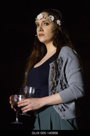 A Passió XXI című előadás a Budapest Sportarénában-stock-foto