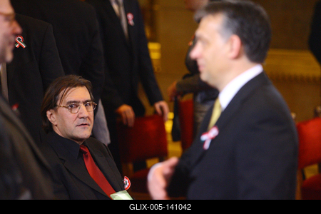 Kossuth és Széchenyi díjak átadása a Parlamentben-stock-foto