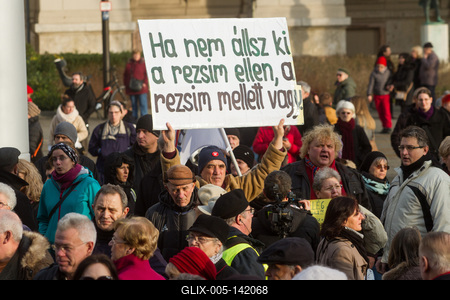 Oktatás - A Tanítanék Mozgalom demonstrációja-stock-foto