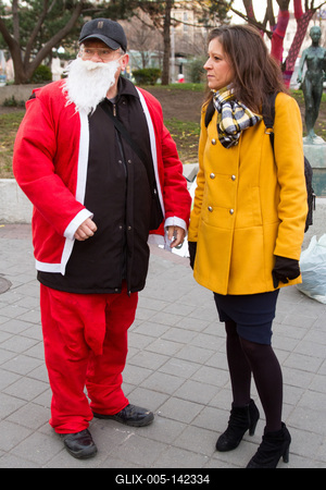 Az LMP ételosztása a Deák téren-stock-foto