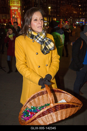 Az LMP ételosztása a Deák téren-stock-foto