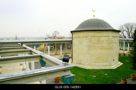 Gül Baba Türbe, Budapest-stock-foto