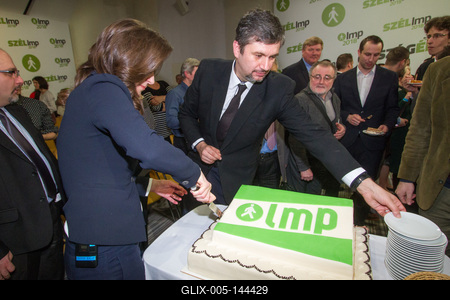 Politika - Az LMP országértékelője-stock-foto