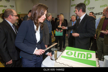 Politika - Az LMP országértékelője-stock-foto