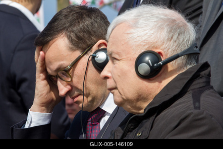 Politika - Szmolenszk emlékmű avatás-stock-foto