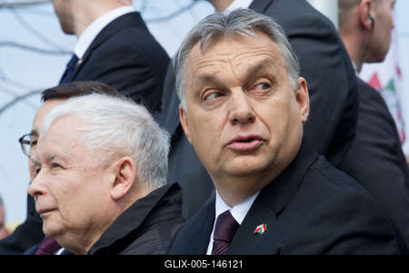 Politika - Szmolenszk emlékmű avatás-stock-foto