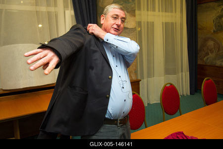 Politika - Miniszterelnök-jelöltek vitáznak-stock-foto