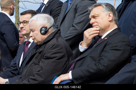 Politika - Szmolenszk emlékmű avatás-stock-foto