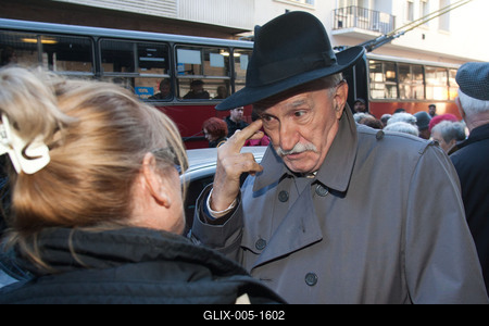 Kapás Dezső emléktábla-stock-foto