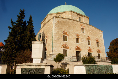 Pécs,Dzsámi a Széchenyi téren.2019.12.30.Fotó:Vörös Szilárd-stock-foto