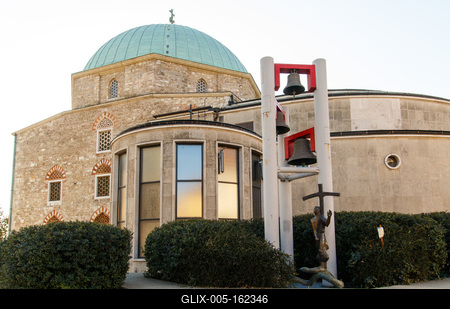 Pécs,Dzsámi a Széchenyi téren.2019.12.30.Fotó:Vörös Szilárd-stock-foto