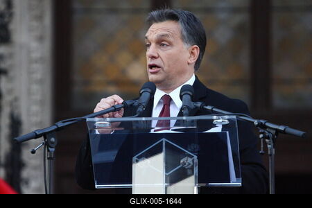 Megemlékezés az 1956-os forradalom és szabadságharc évfordulóján-stock-foto