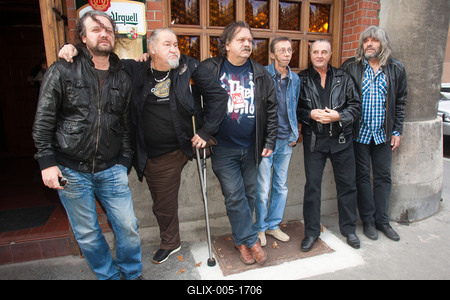 Hobo Blues Band-stock-foto