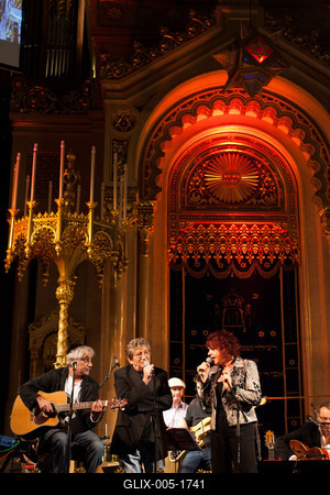 Élet Menete koncert-stock-foto