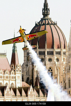 Red Bull Air Race Budapesten.2009.08.19.Fotó:Vörös Szilárd-stock-foto
