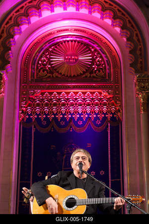 Élet Menete koncert-stock-foto