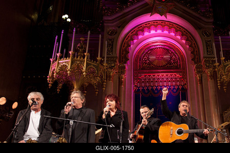 Élet Menete koncert-stock-foto