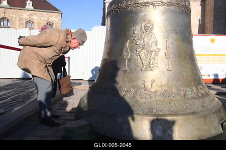 A Mátyás templom harangjai-stock-foto