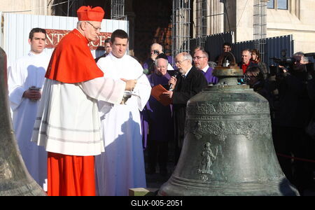 A Mátyás templom harangjai-stock-foto