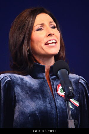 Március 15.-i megemlékezés a Batthyány örökmécsesnél-stock-foto