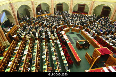 Országgyűlés-stock-foto