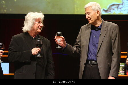 A Budapest Nagydíj átadása a Könyvfesztiválon-stock-foto