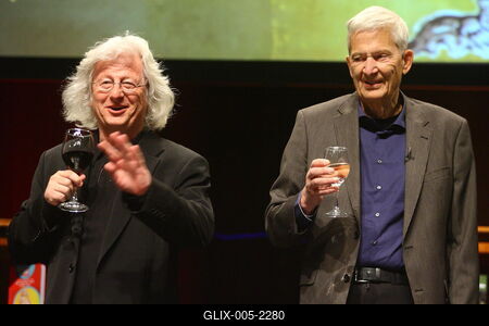 A Budapest Nagydíj átadása a Könyvfesztiválon-stock-foto