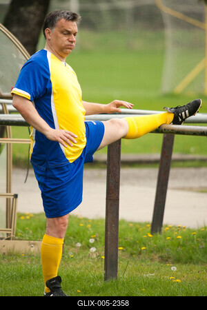 Puskás-Suzuki Kupa öregfiúk labdarúgó mérkőzés-stock-foto