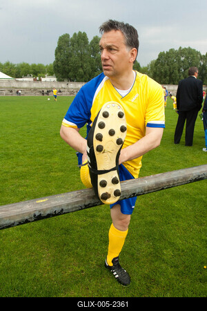 Puskás-Suzuki Kupa öregfiúk labdarúgó mérkőzés-stock-foto