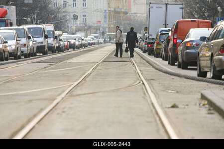 BKV sztrájk-stock-foto
