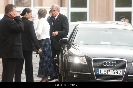 Beiktatják az új köztársasági elnököt-stock-foto