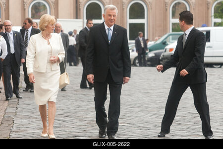 Beiktatják az új köztársasági elnököt-stock-foto