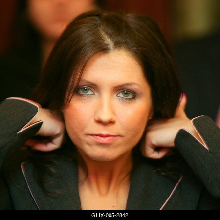 Megválasztották a BKV Szépét!-stock-foto