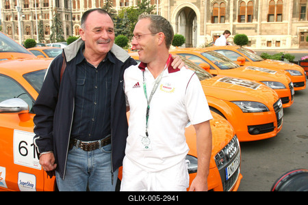 Miniszterek indítják a Borok Útja Ralit-stock-foto