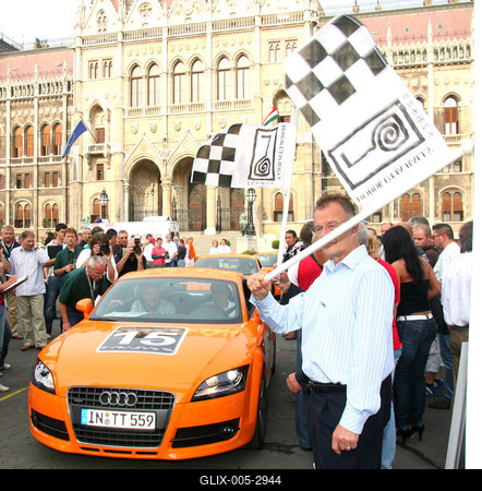 Miniszterek indítják a Borok Útja Ralit-stock-foto