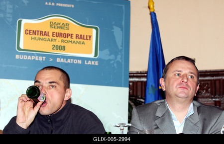 Közép-Európai Rali-stock-foto