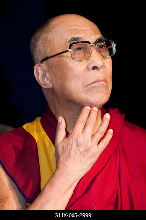 A Dalai Láma Budapesten-stock-foto