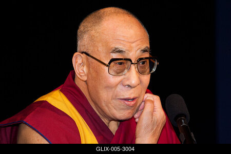 A Dalai Láma Budapesten-stock-foto