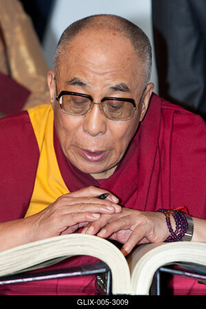 A Dalai Láma Budapesten-stock-foto