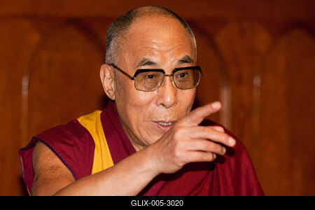 A Dalai Láma Budapesten-stock-foto
