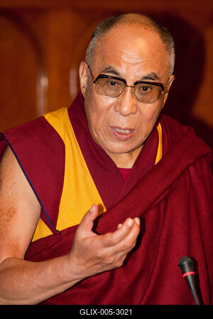 A Dalai Láma Budapesten-stock-foto