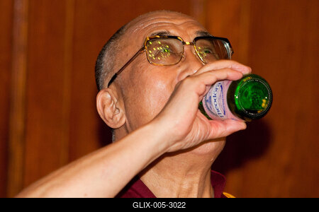 A Dalai Láma Budapesten-stock-foto