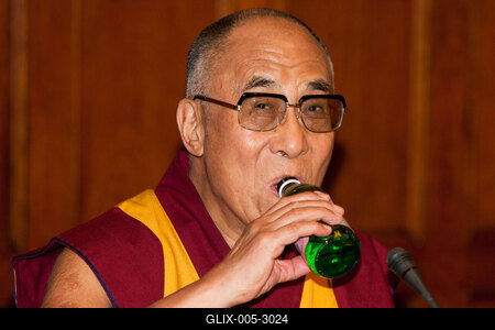 A Dalai Láma Budapesten-stock-foto