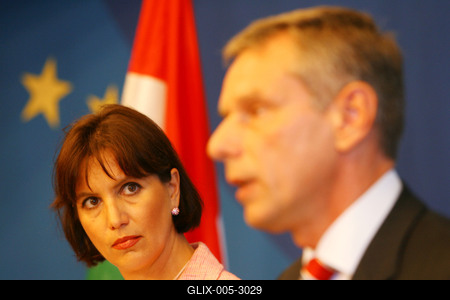 Danks Emese az új kormányszóvivő-stock-foto