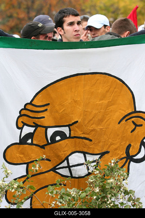 Ne bántsd a magyart!-stock-foto