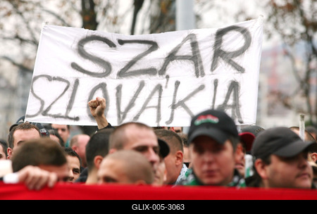 Ne bántsd a magyart!-stock-foto