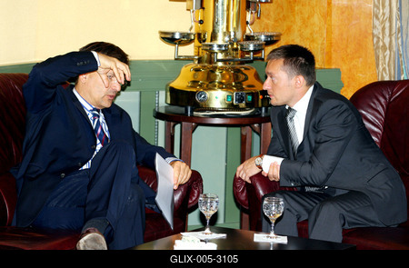 Demszky-Rogán egyeztetés a belvárosról-stock-foto